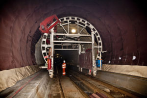 Dorken DELTA-AT 1200/800 protect the tunnel